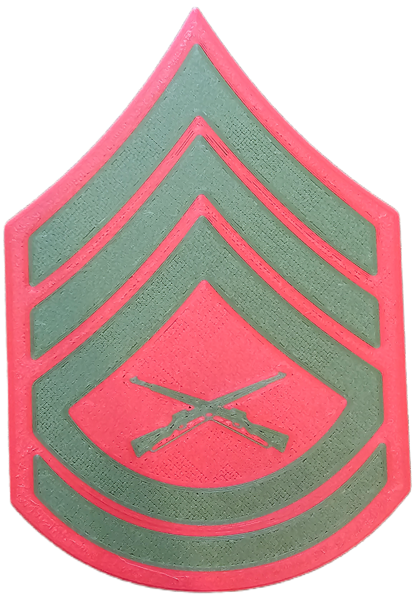 USMC Enlisted Service Uniform Rank Insignia - E-7 - Gunnery Sergeant