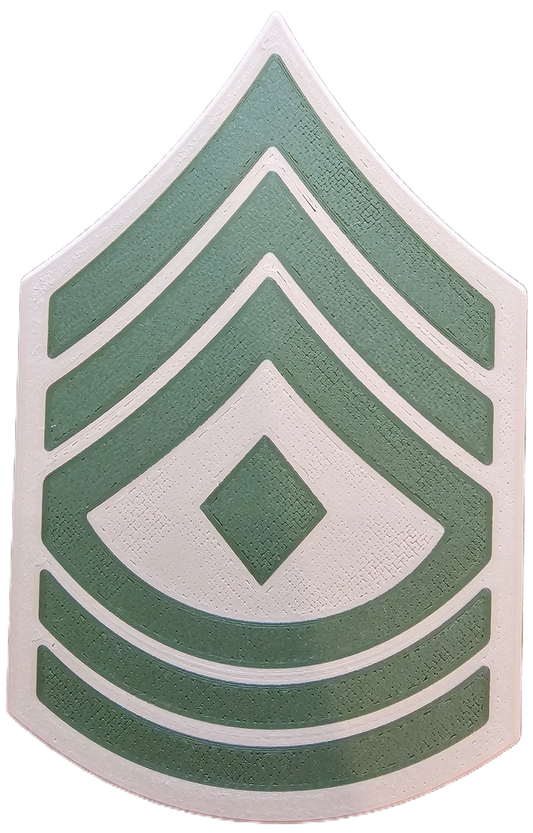 USMC Enlisted Khaki Rank Insignia - E-8 - First Sergeant