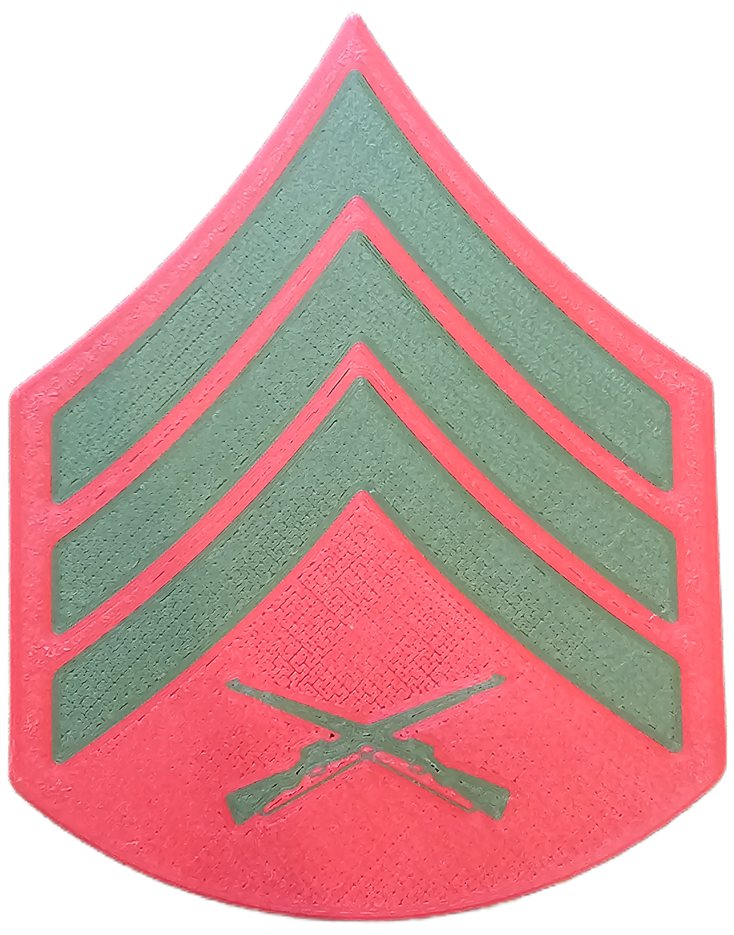 USMC Enlisted Service Uniform Rank Insignia - E-5 - Sergeant